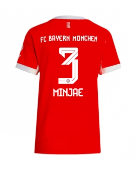 Billige Fotballdrakt Bayern Munich Kim Min-jae #3 Replika Hjemmedrakt Dame 2025-26 Kortermet Billige Fotballdrakt Bayern Munich Kim Min-jae #3 Replika Hjemmedrakt Dame 2025-26 Kortermet